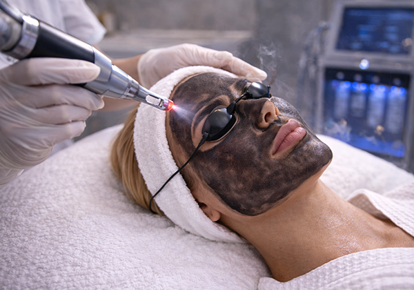 Carbonpeeling Behandlung